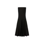 Robe Maille Évasée Bustier