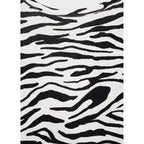 Robe Midi Ajustée Zèbre