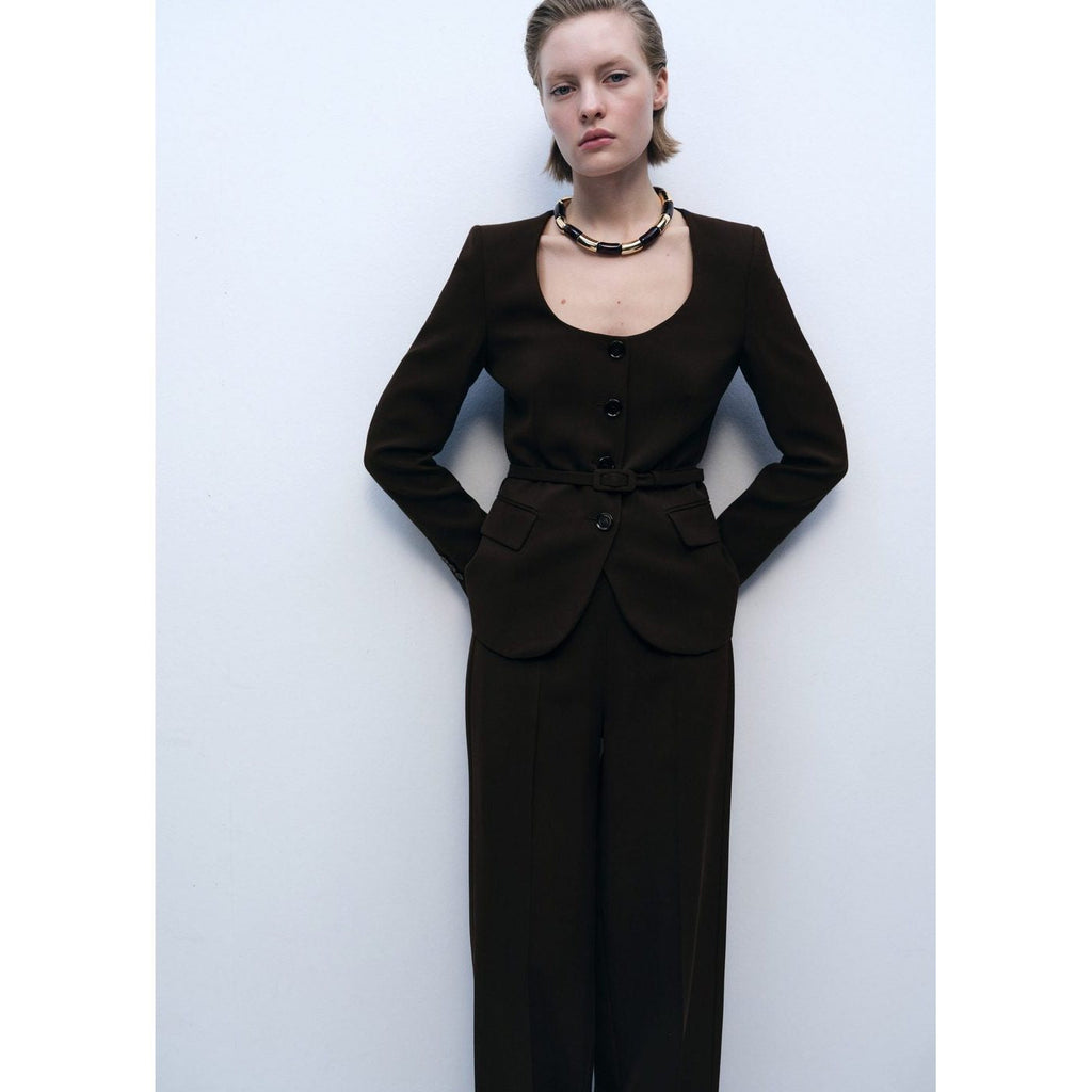 Pantalon Droit Costume