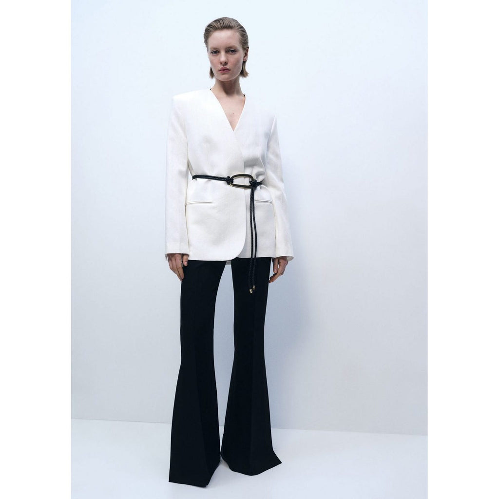 Pantalon Costume Maxi Wideleg