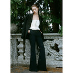 Pantalon Costume Maxi Wideleg