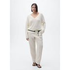 Pull-Over Maille Col En V