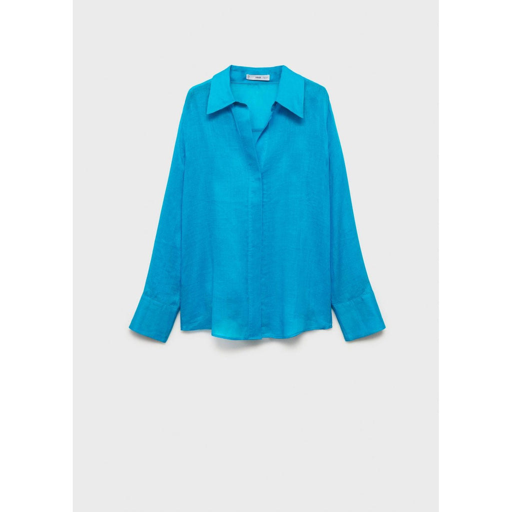 Chemise Ramie Boutons Dissimulés