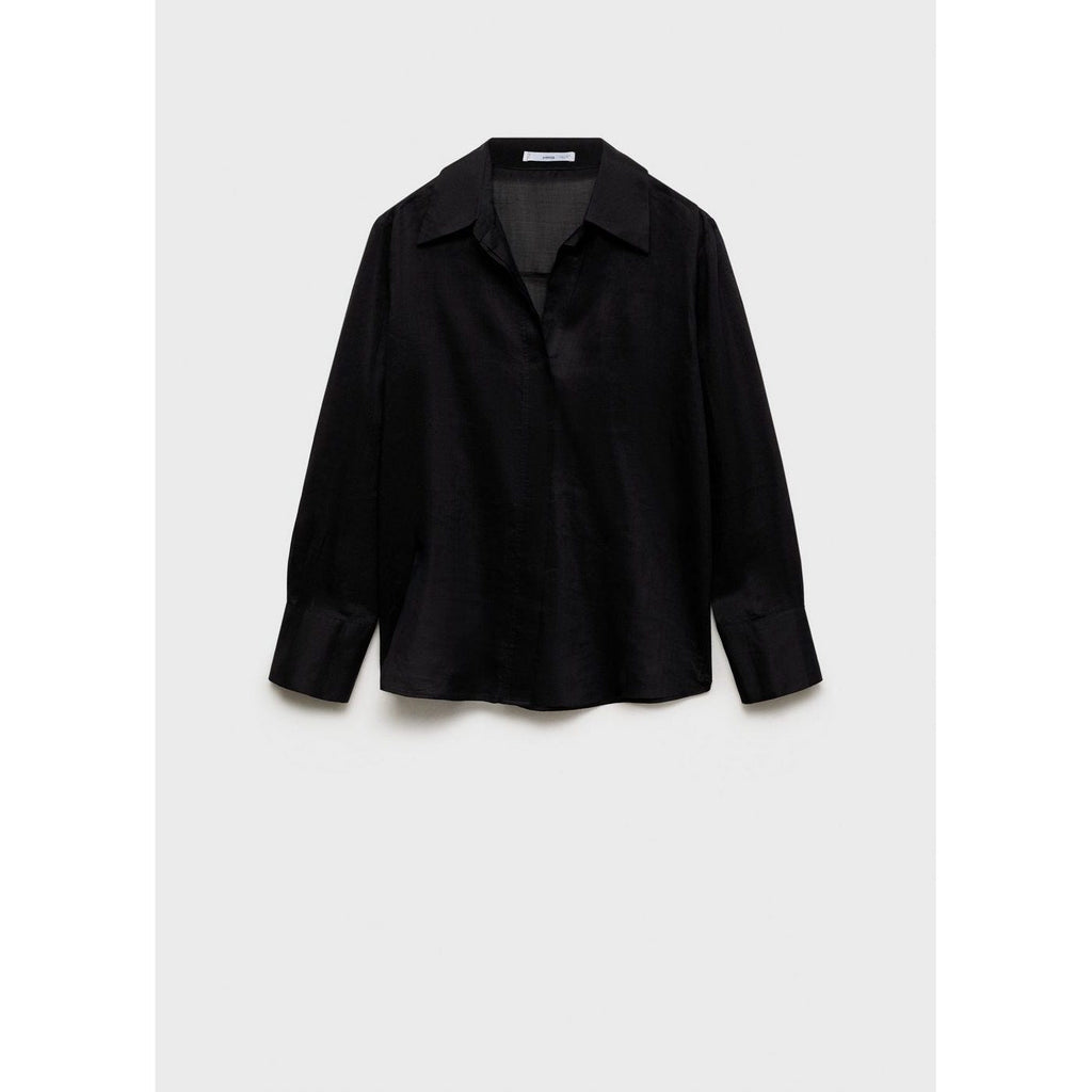 Chemise Ramie Boutons Dissimulés
