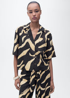 Chemise Imprimée Manches Courtes