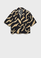 Chemise Imprimée Manches Courtes