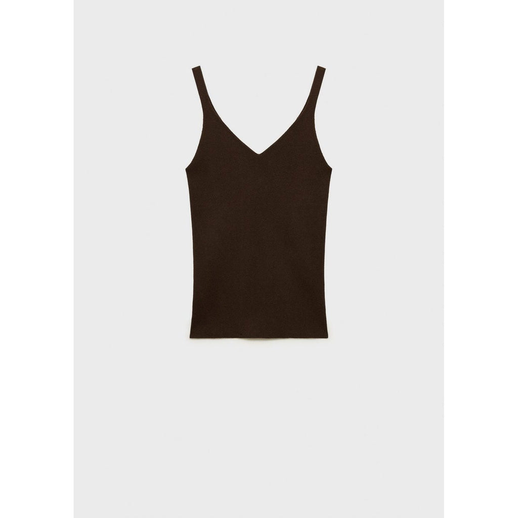 Top En Maille Col V