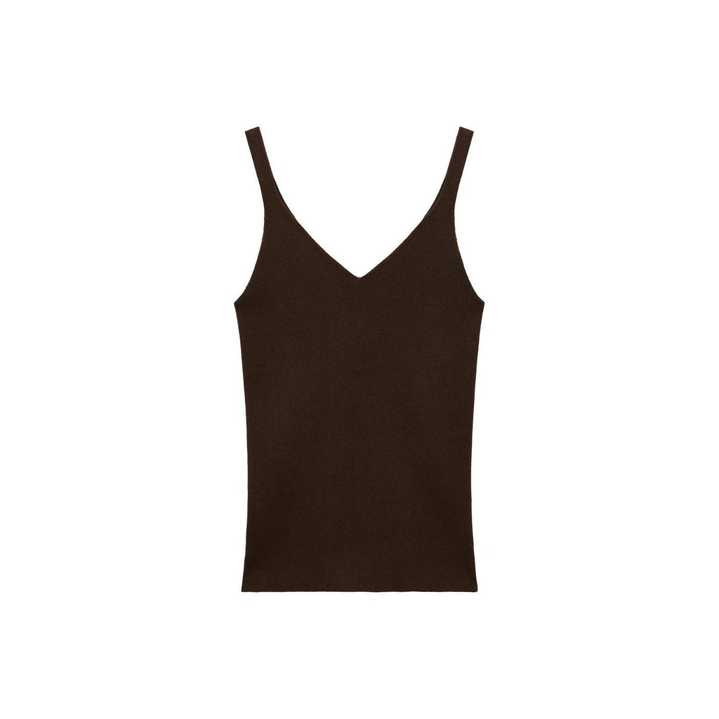 Top En Maille Col V