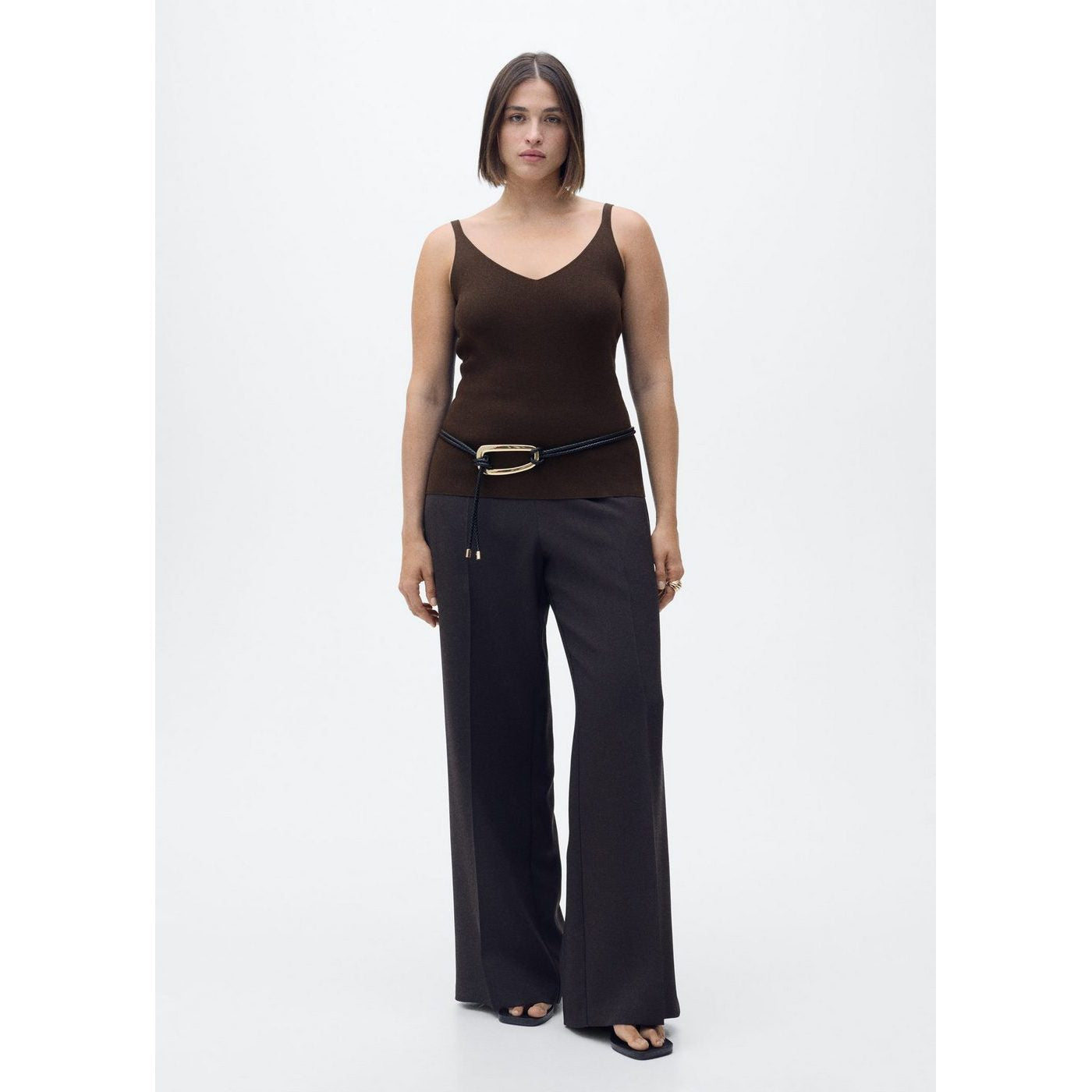 Top En Maille Col V