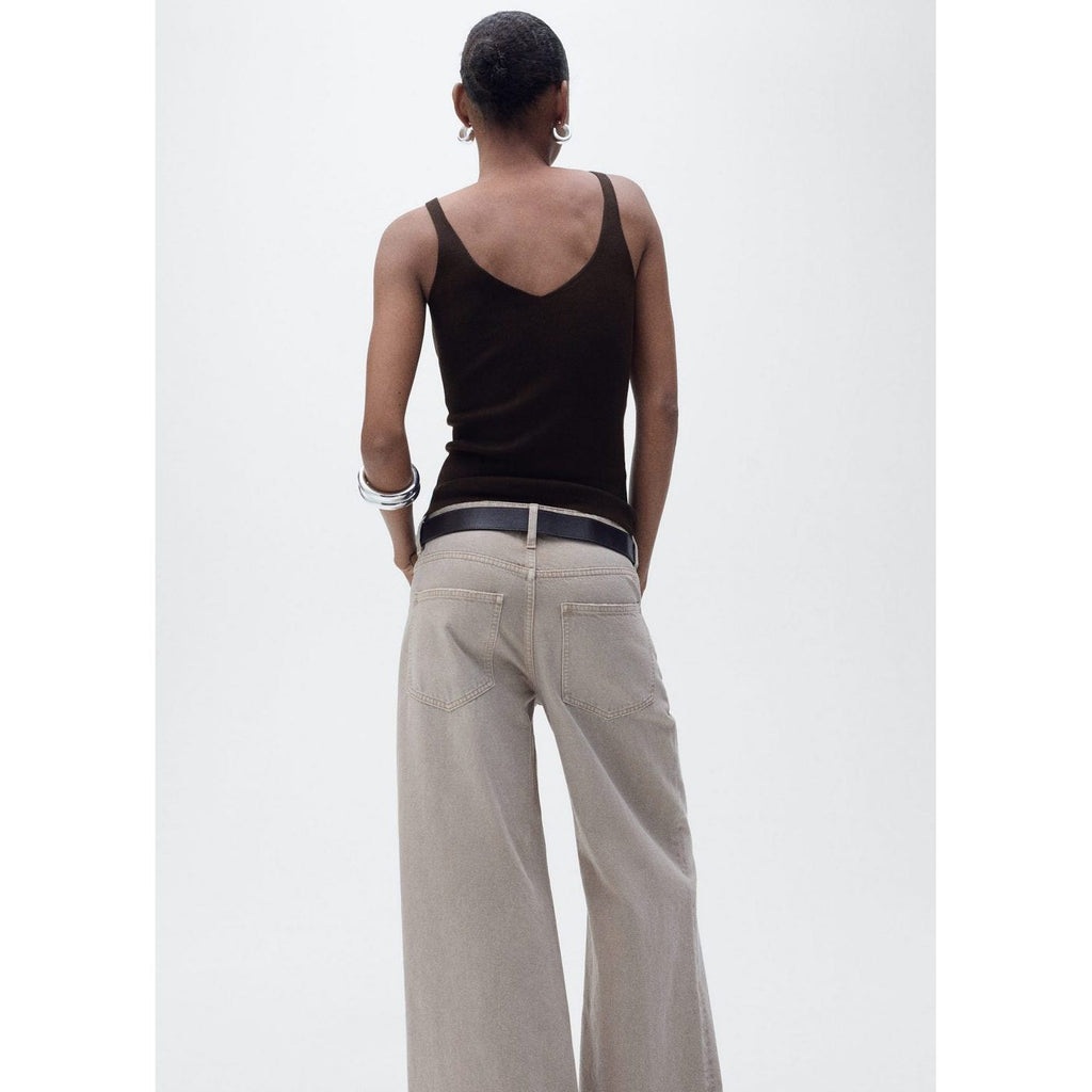 Top En Maille Col V