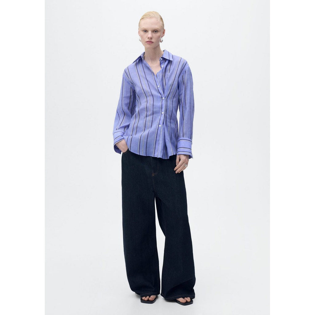 Chemise Rayée Avec Fermeture Multiposition