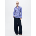 Chemise Rayée Avec Fermeture Multiposition