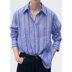 Chemise Rayée Avec Fermeture Multiposition