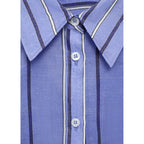 Chemise Rayée Avec Fermeture Multiposition