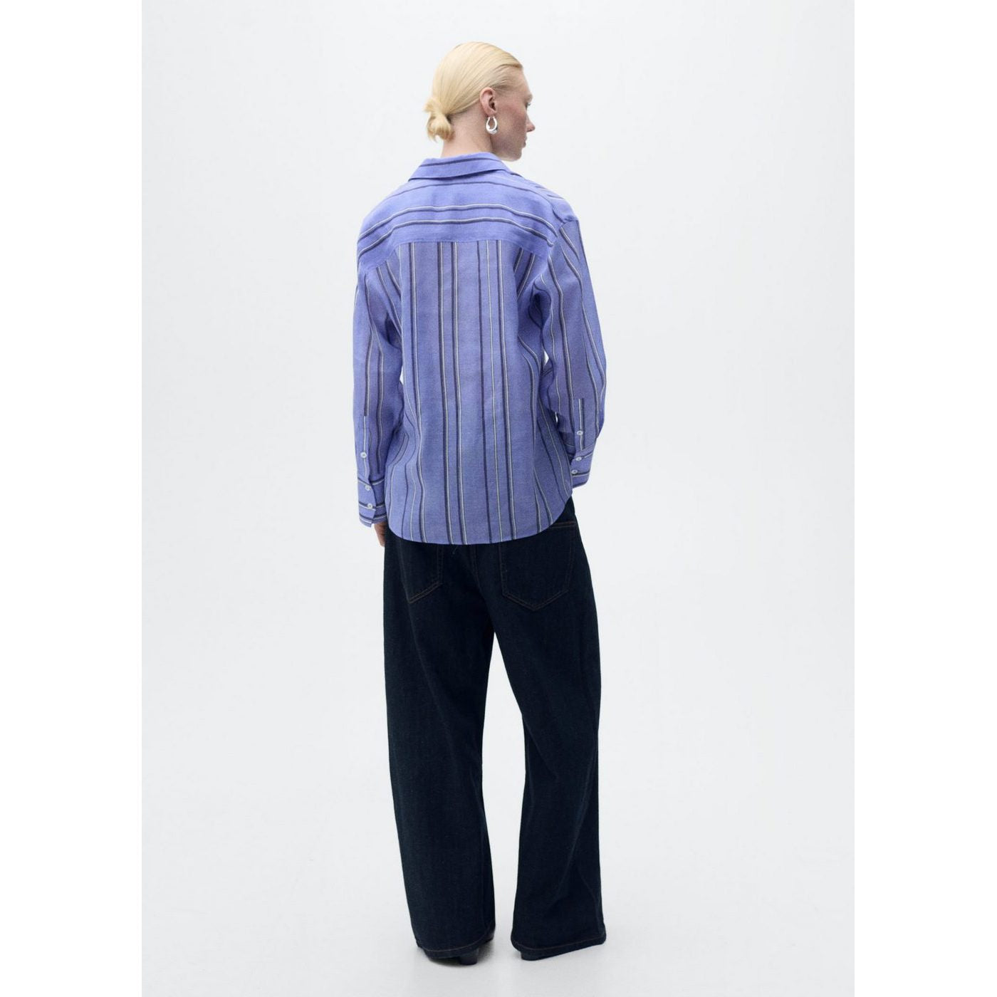 Chemise Rayée Avec Fermeture Multiposition