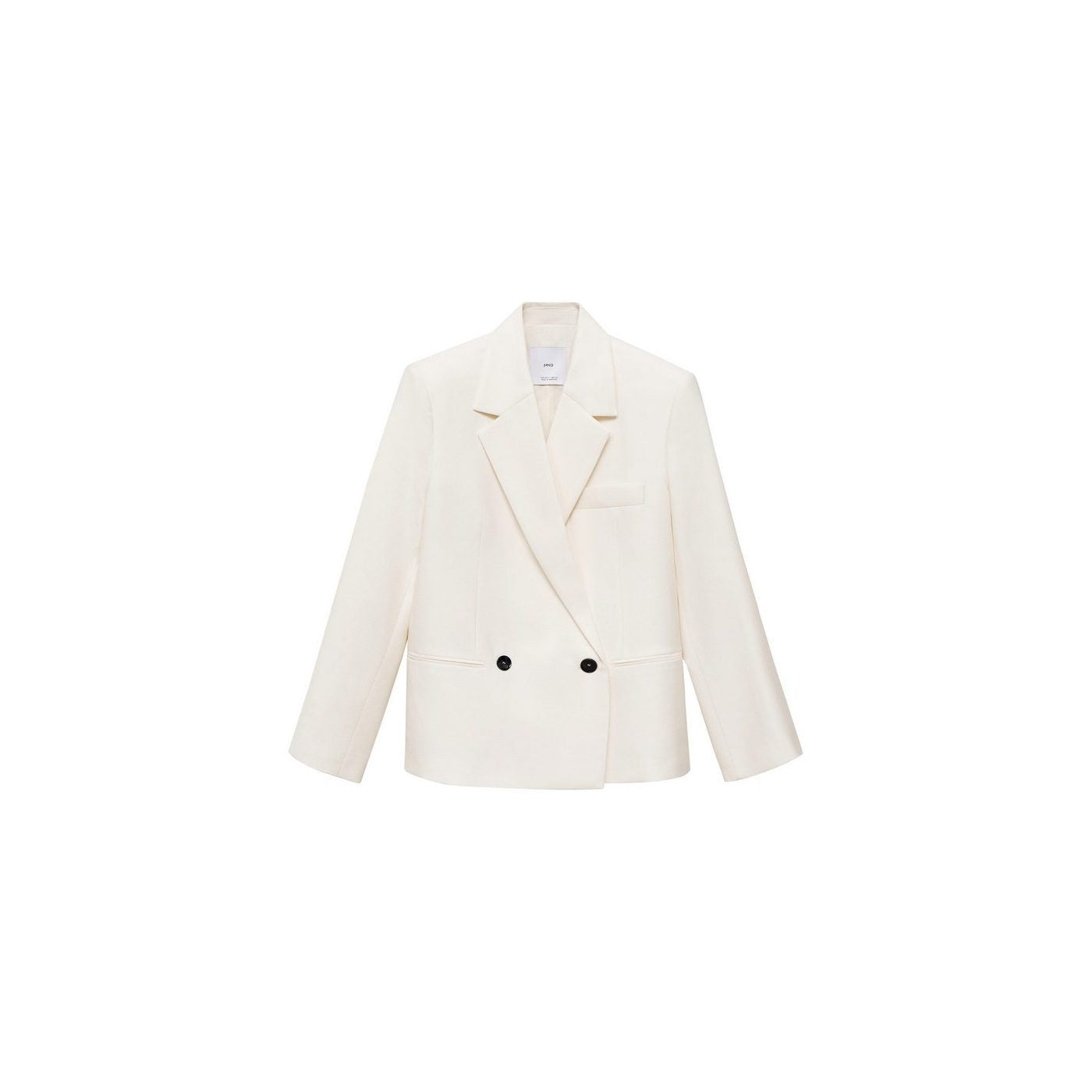 Blazer Double Boutonnage Contrasté