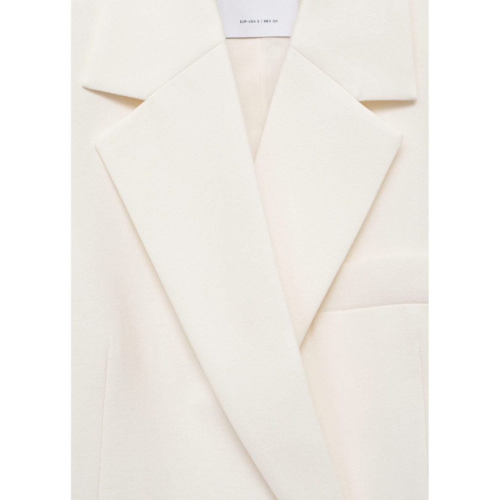 Blazer Double Boutonnage Contrasté