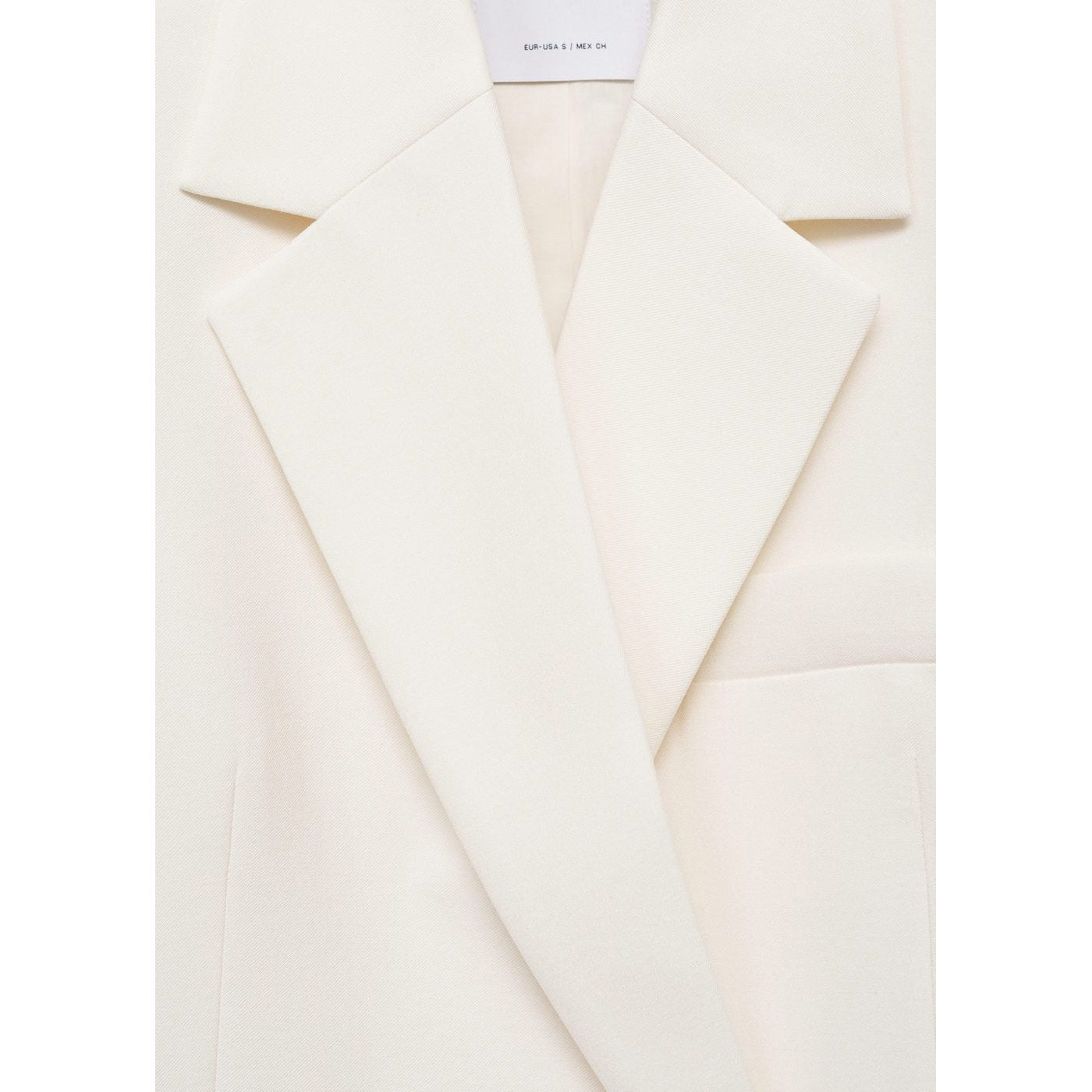 Blazer Double Boutonnage Contrasté