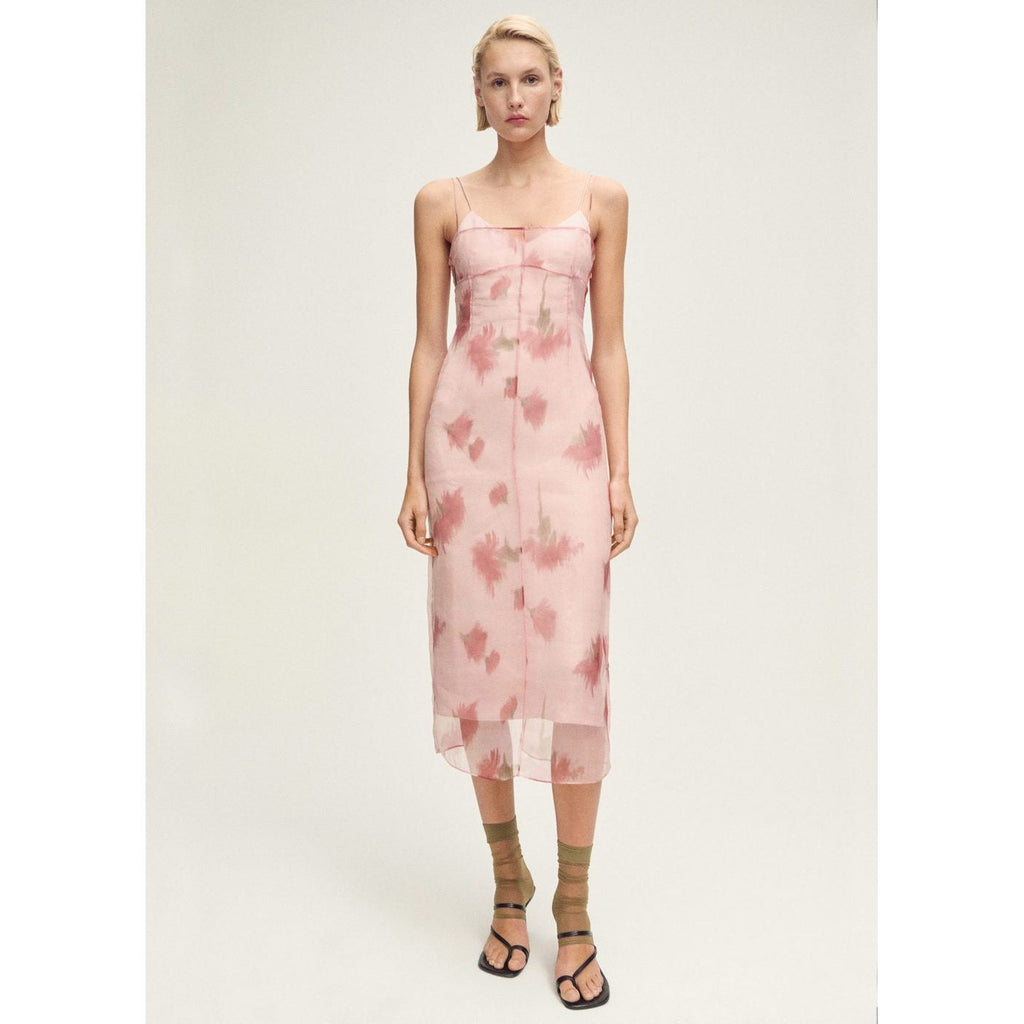 Robe Combinée Imprimé Fleuri