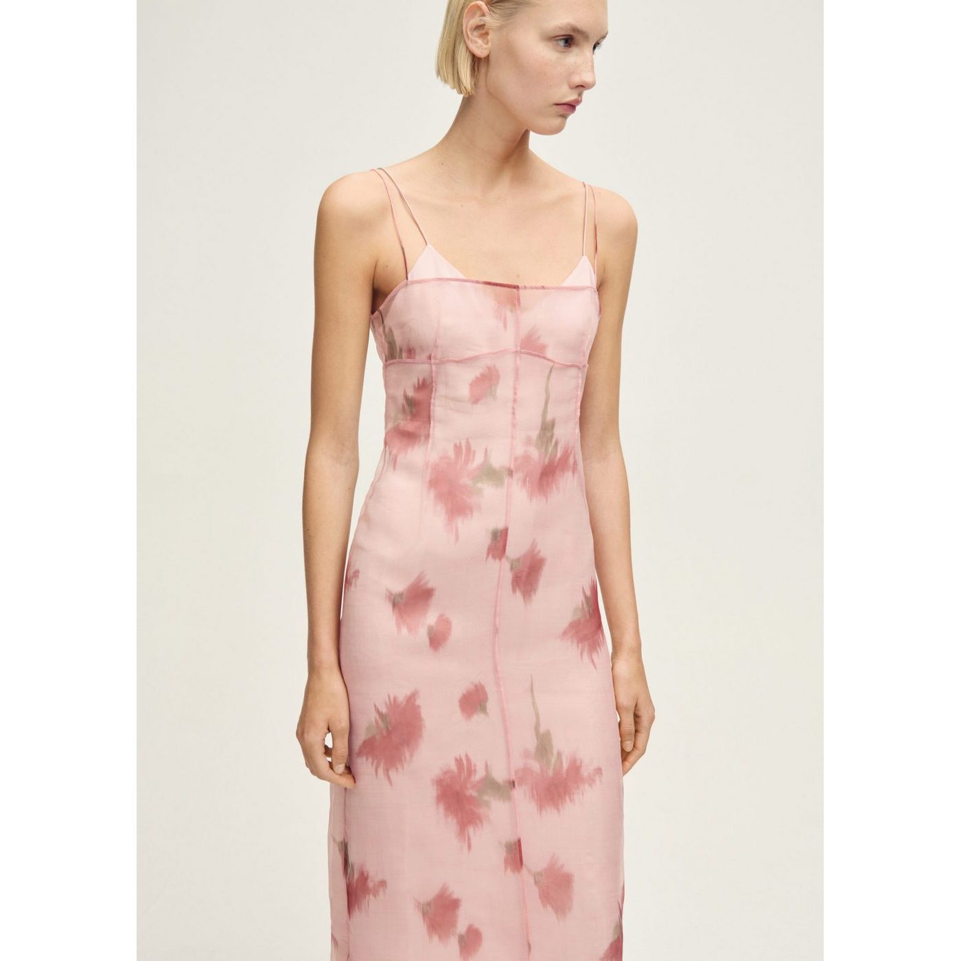 Robe Combinée Imprimé Fleuri
