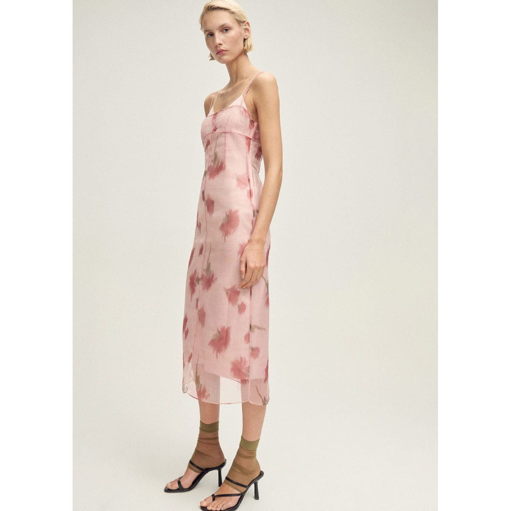 Robe Combinée Imprimé Fleuri
