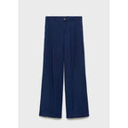 Pantalon Wideleg Lyocell À Pinces