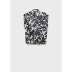 Chemise Coton Imprimée À Manches Courtes