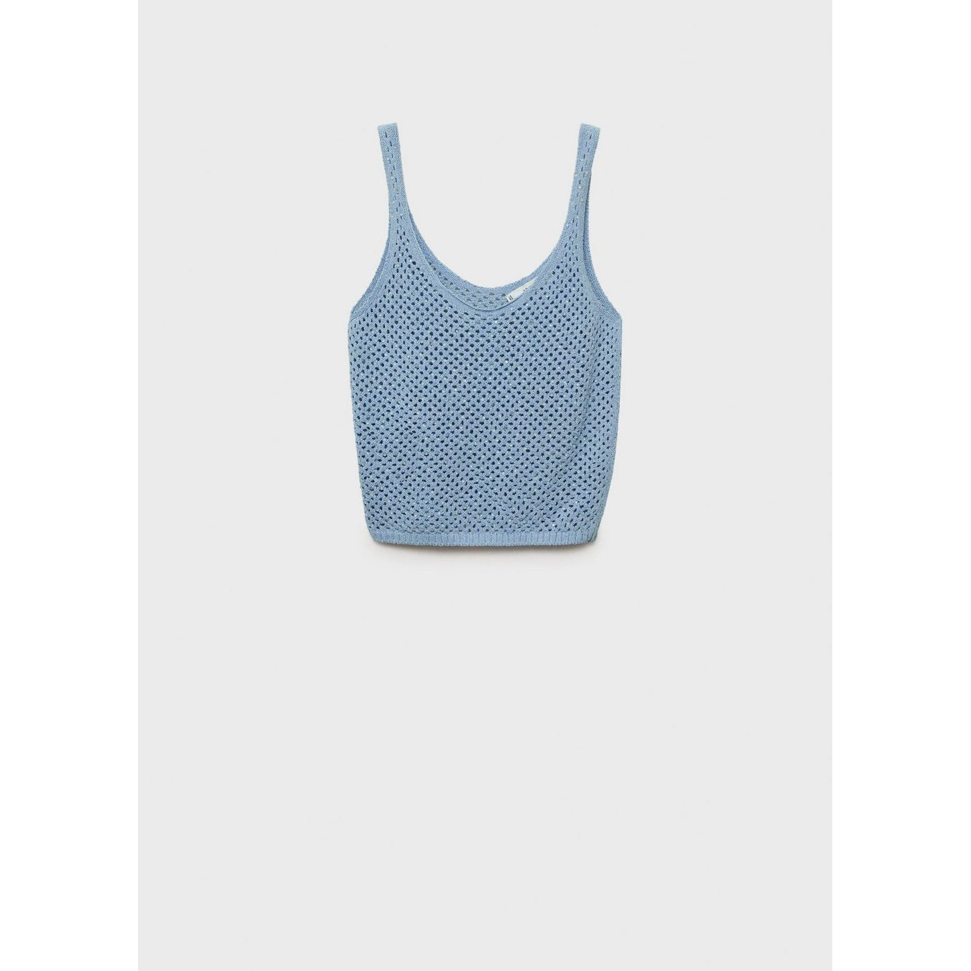 Top Maille Détail Strass