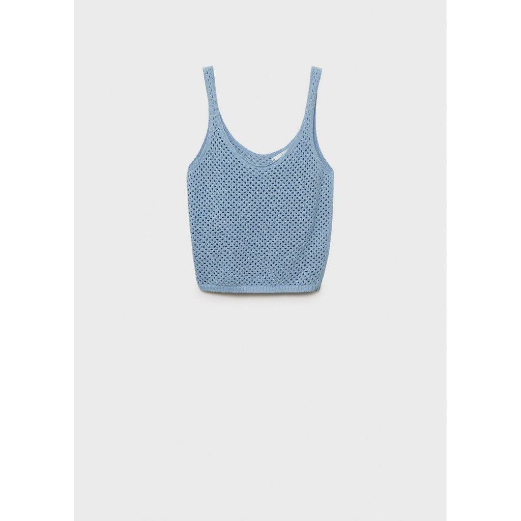 Top Maille Détail Strass