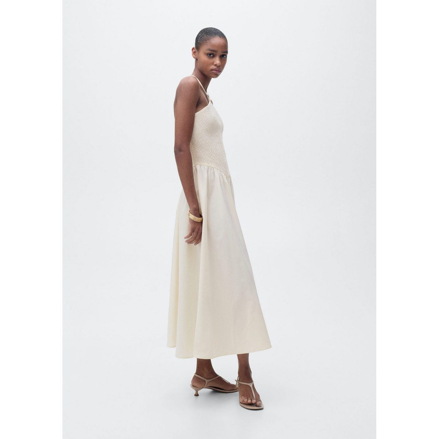 Robe À Emmanchures Américaines Combinée