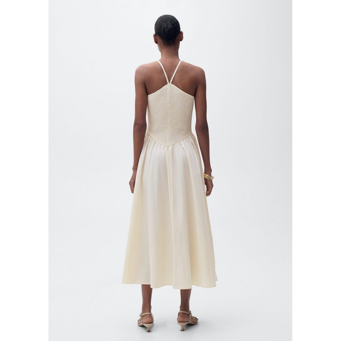 Robe À Emmanchures Américaines Combinée