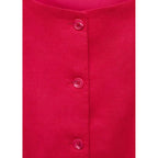 Robe Courte Boutonnée En Lin Mélangé