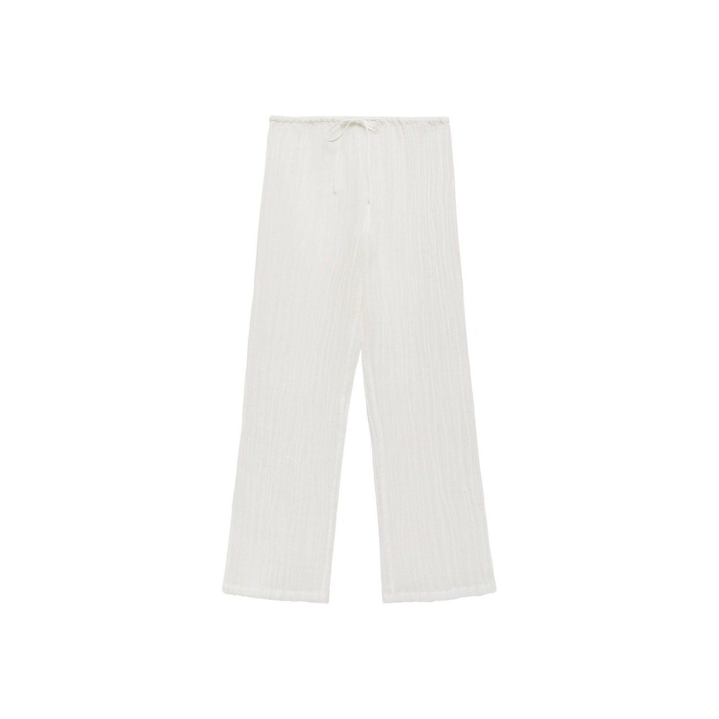 Pantalon Ramie Fluide Avec
