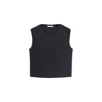 T-Shirt Fluide Épaules Froncées