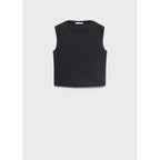 T-Shirt Fluide Épaules Froncées