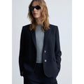 Veste De Costume Fines Rayures