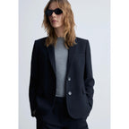 Veste De Costume Fines Rayures