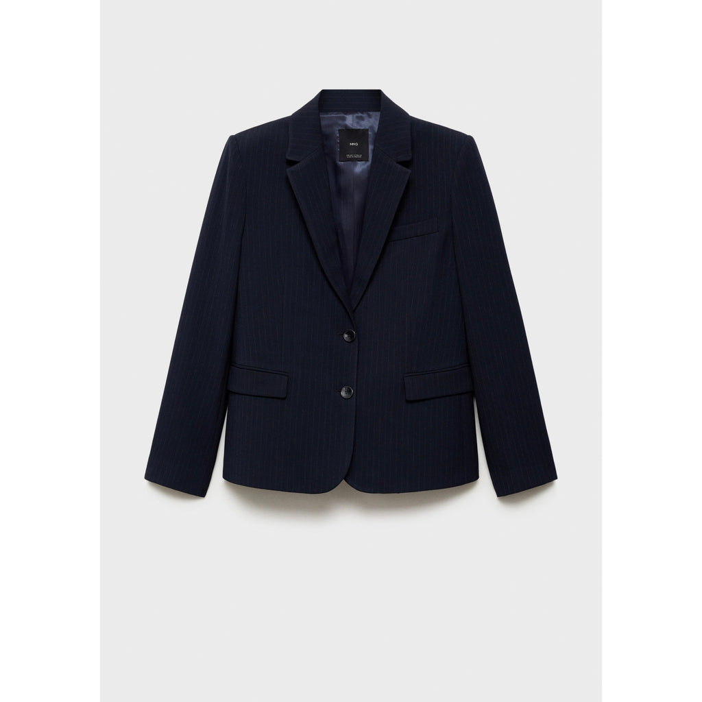 Veste De Costume Fines Rayures