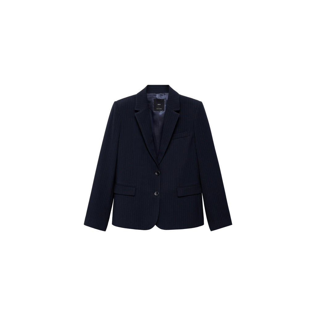 Veste De Costume Fines Rayures