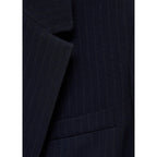 Veste De Costume Fines Rayures