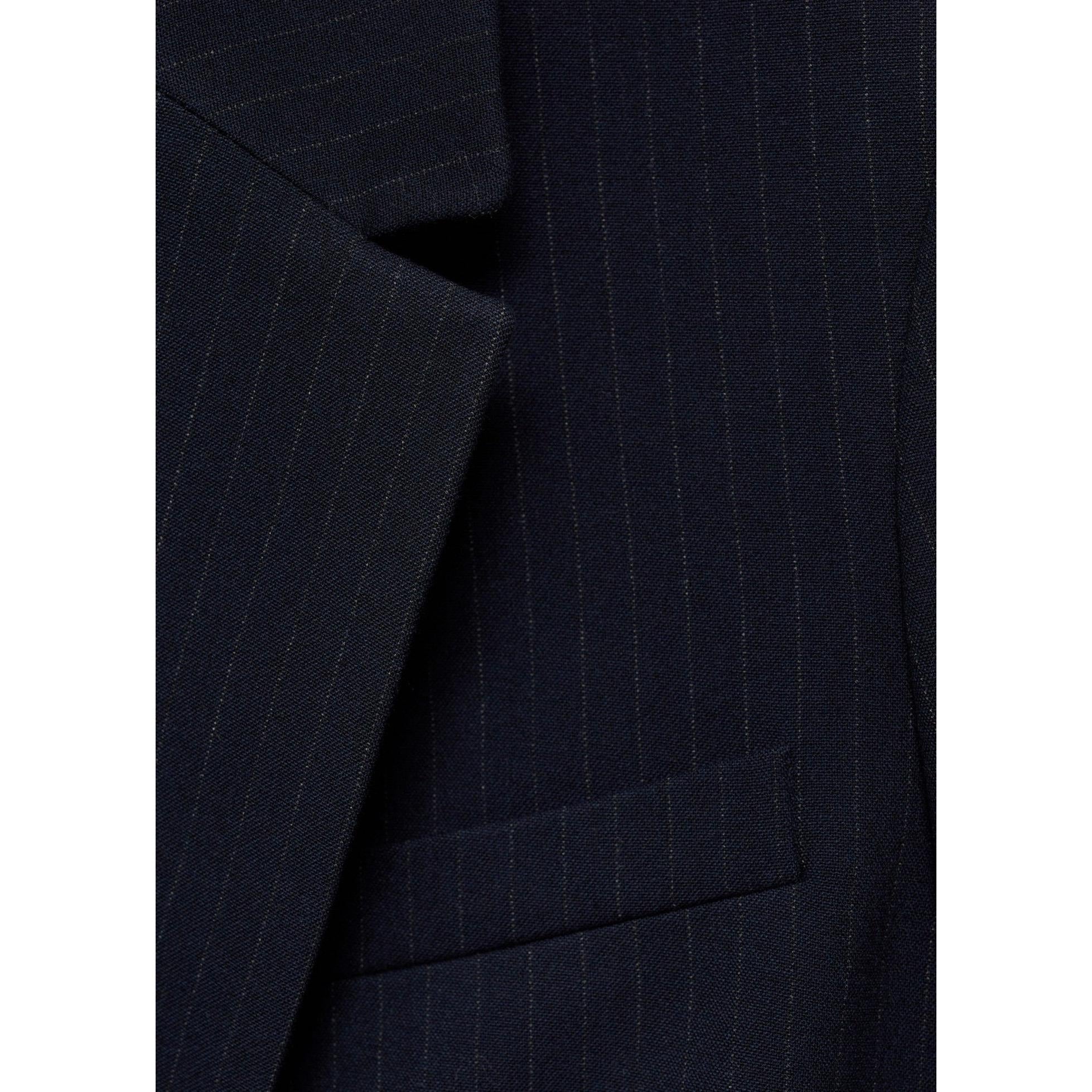 Veste De Costume Fines Rayures