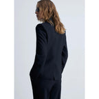 Veste De Costume Fines Rayures