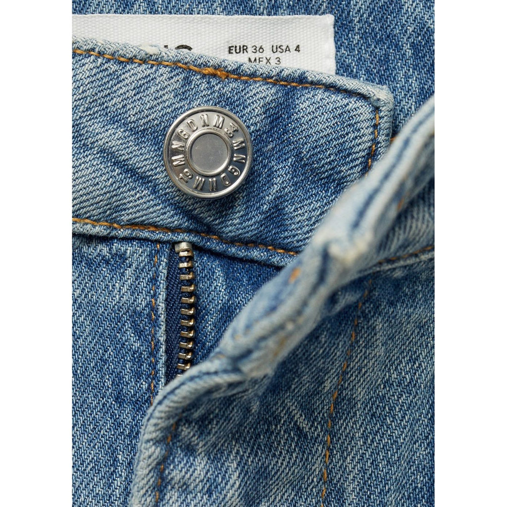 Short En Jean Taille Haute Avec Poches
