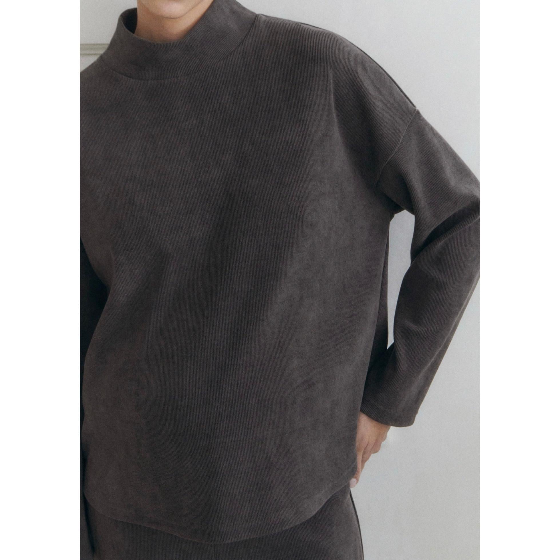 Sweat-Shirt En Velours Côtelé Prémaman