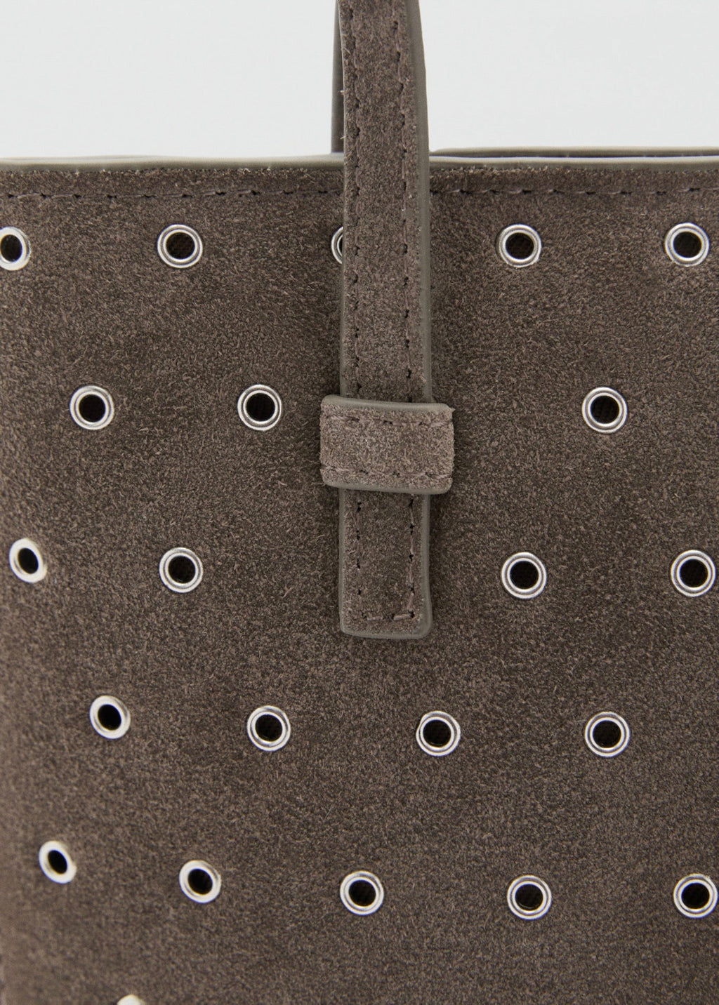 Sac Porté Épaule Cuir Perforé