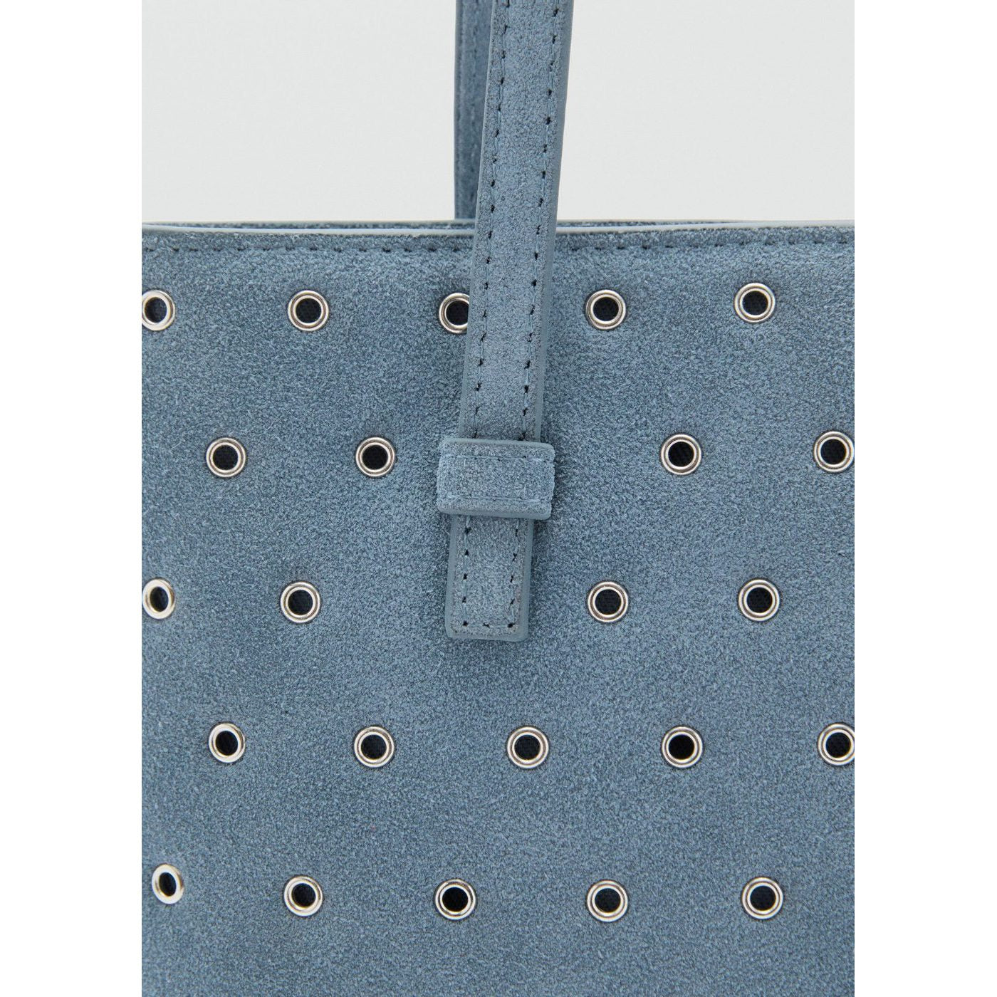 Sac Porté Épaule Cuir Perforé