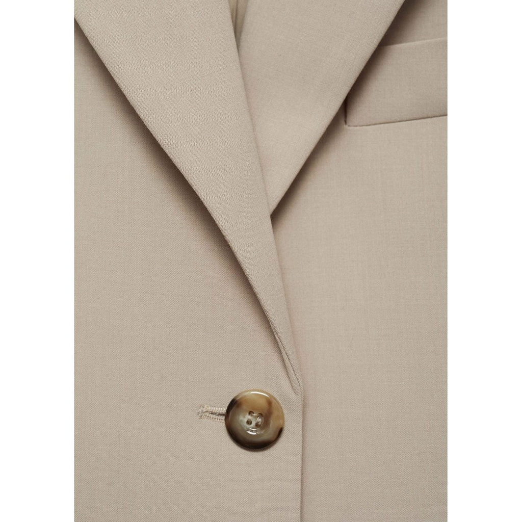 Blazer Droit Structuré