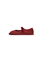 Ballerines En Velours Détail Boucle