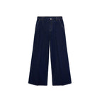 Jean Wideleg Taille Haute Rinse Wash