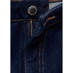 Jean Wideleg Taille Haute Rinse Wash